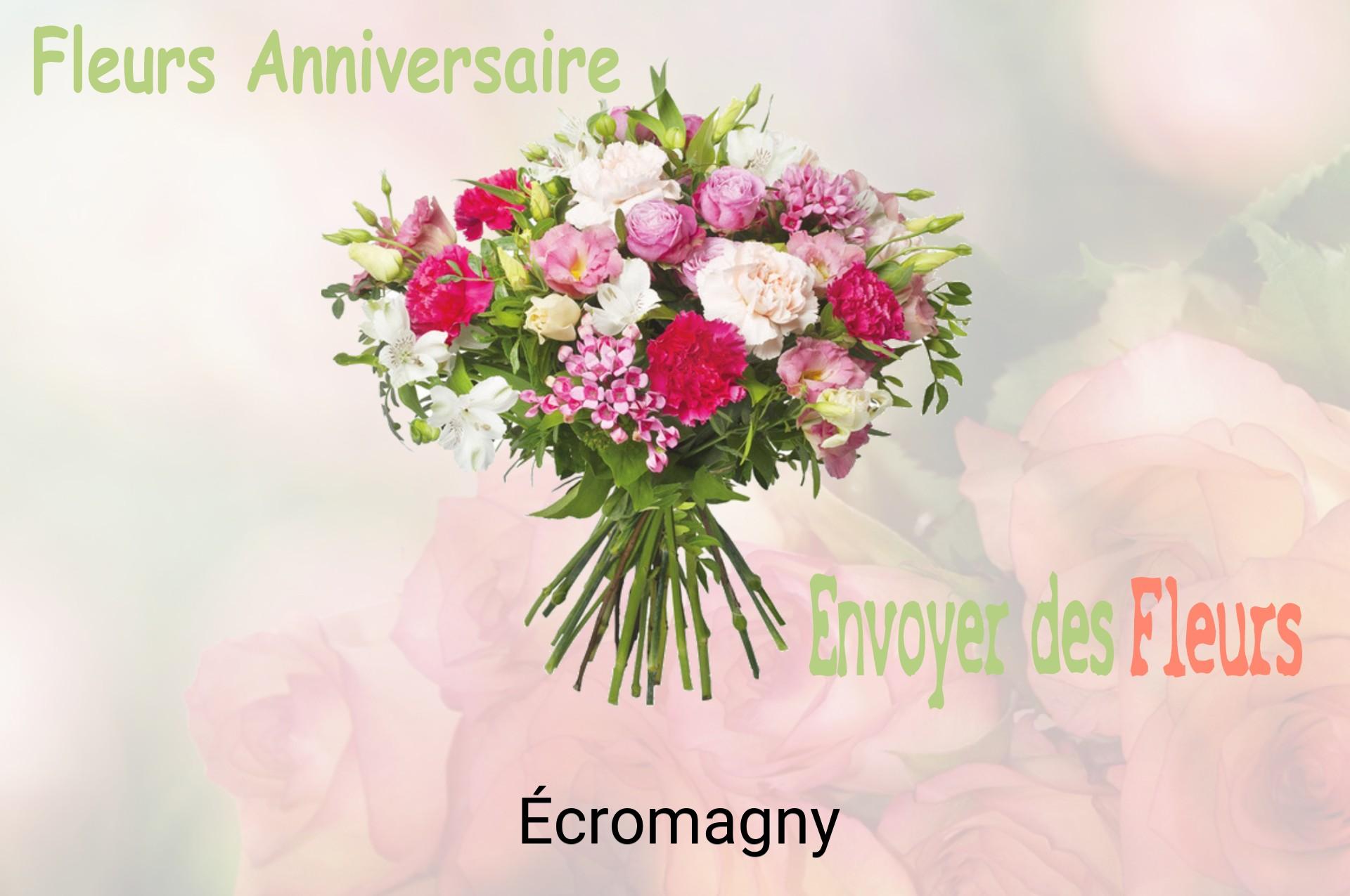 Bouquet de fleurs d’anniversaire livré à Écromagny