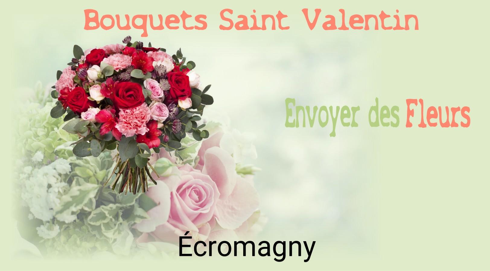 Roses de Saint-Valentin livrées à Écromagny